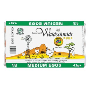 WALDSCHMIDT EGGS  F/P MEDIUM 18EA