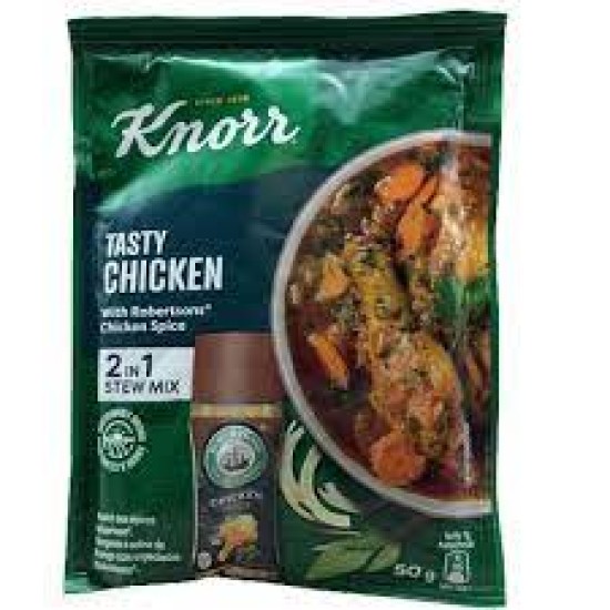 KNORR TASTY STEW MIX CHICKEN 50GR