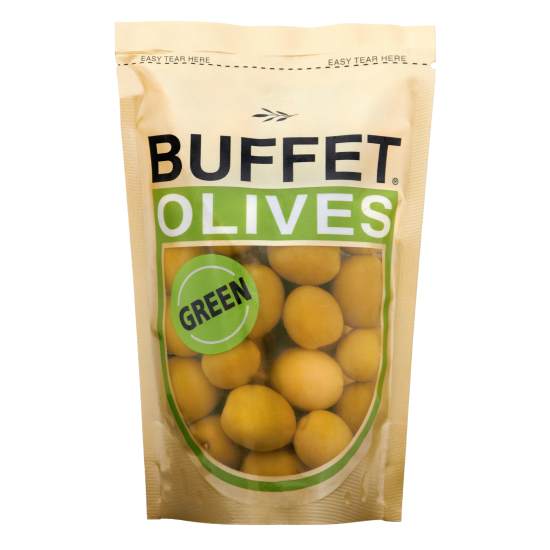 BUFFET GREEN OLIVES 200GR