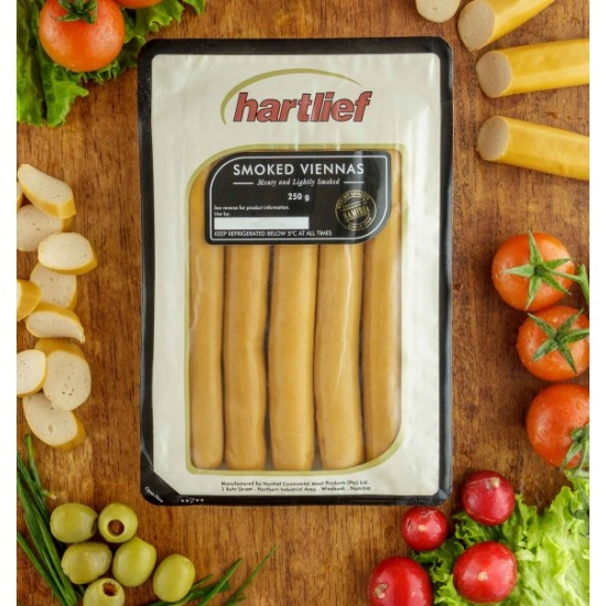 HARTLIEF SMOKED VIENNAS 250GR