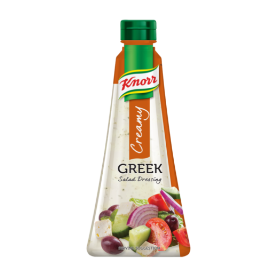 KNORR S/DRESS CREAMY GREEK 340ML