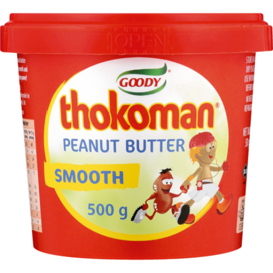 THOKOMAN PEANUT BUTTER SMOOTH 250GR