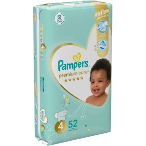 PAMPERS PREMIUM CARE VP S4 52EA