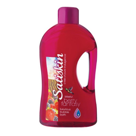 SATISKIN BUBBLE BATH BLISSFULLY BERRY 2L