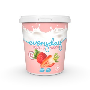 NAMMILK EVDAY YOG STRAWBERRY LF 1KG