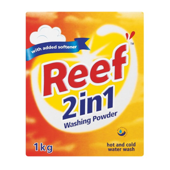 REEF 2IN1 WASHING POWDER 1KG