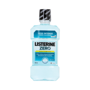 LISTERINE MOUTHWASH ZERO 500ML