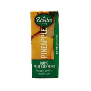 RHODES 100% FRT JCE BLND PINEAPPLE 200ML