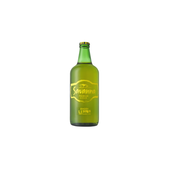 SAVANNA CIDER ANGRY LEMON 500ML