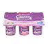 CLOVER DAIRY SNACK PACK S/BERRY 6X50GR
